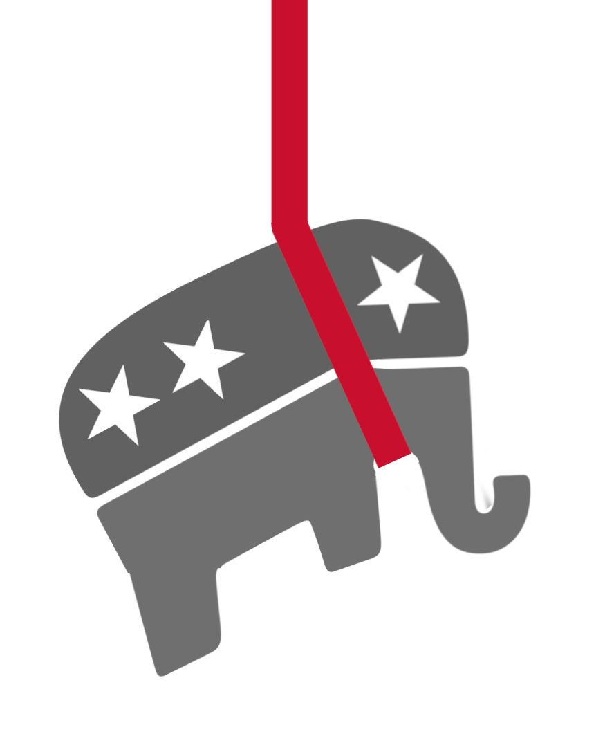 gop elephant hanging